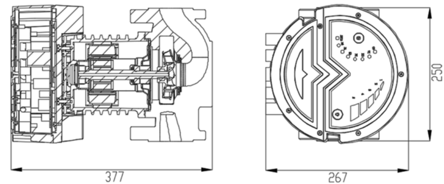 Disegno di installazione Shinhoo Mega S 40-20F