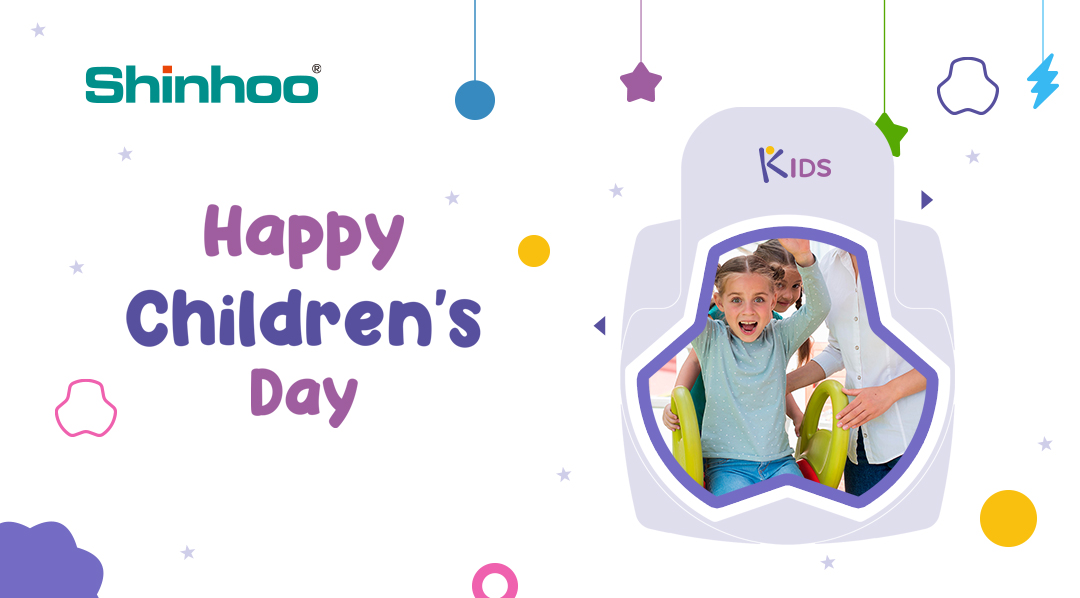 Shinhoo augura ai bambini una felice giornata per bambini!