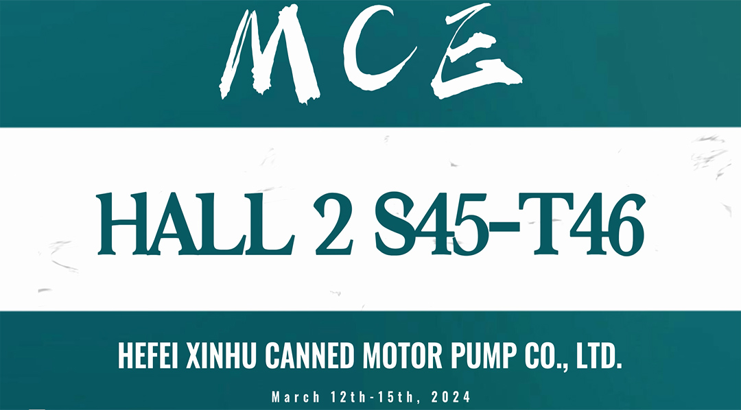 Shinhoo丨 Domestic Circulator Pump Solutions at MCE 2024
