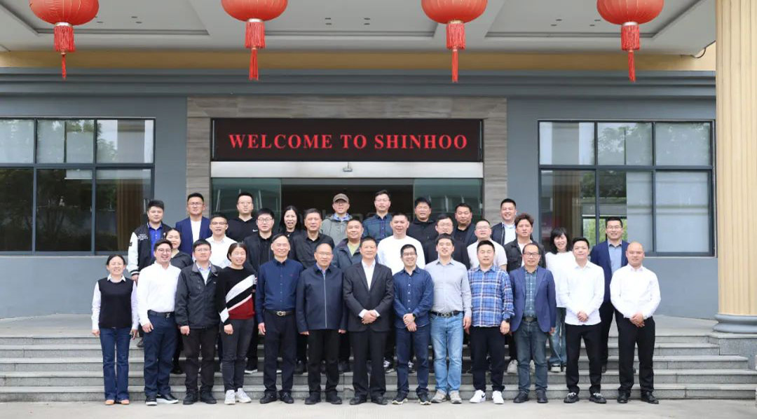 La visita del gruppo di studio degli imprenditori della Wenling Pump Association a Shinhoo丨 esplora nuove opportunità di sviluppo collaborativo